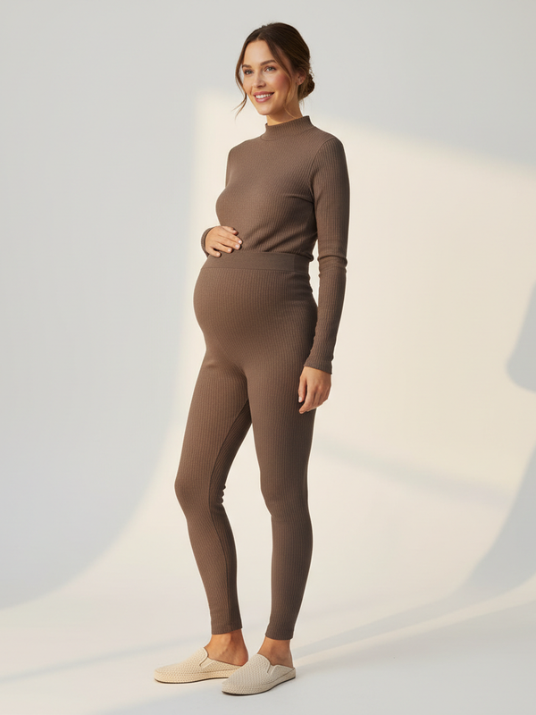 Maternity Ribbed Leggings